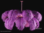 Feather Modern Chandelier  Vray - CORONA - FBX - OBJ