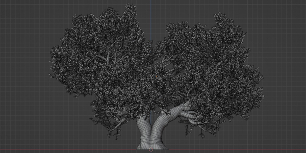 Natural Tree for landscape vol 219-Blender