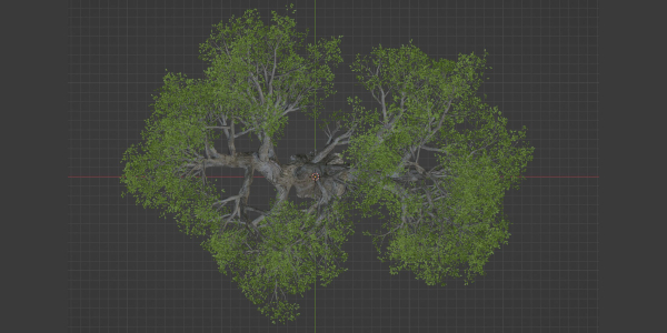 Natural Tree for landscape vol 219-Blender