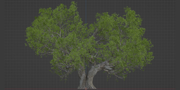 Natural Tree for landscape vol 219-Blender