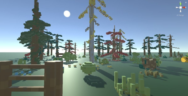 Nature Pack MagicaVoxel Source