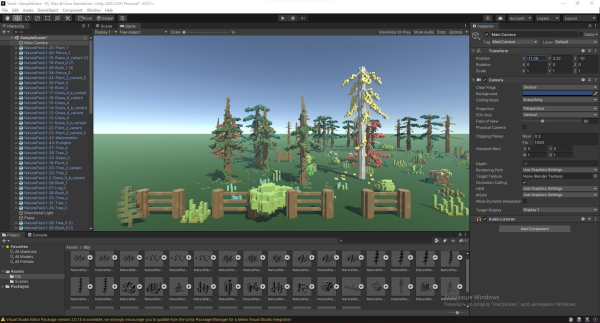 Nature Pack MagicaVoxel Source