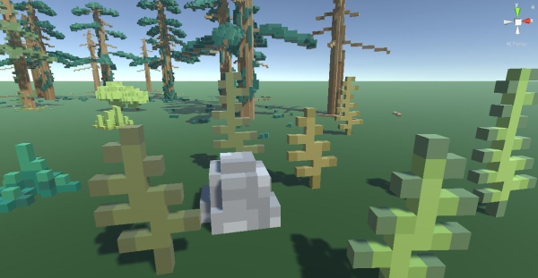 Nature Pack MagicaVoxel Source