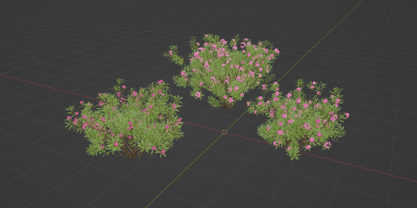 Nerium oleander collection vol 112-Blender