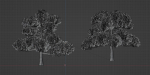 Niwaki trees for garden vol 151-Blender