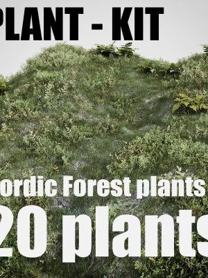 nordic forest plants A collection