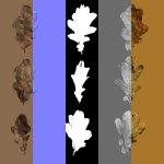 Oak Leaf Pile