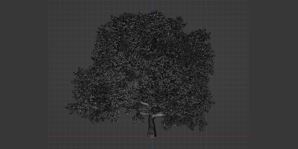 Oak Tree for landscapes vol 198-Blender