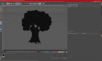 Oak Tree Silhouette