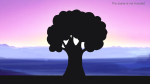 Oak Tree Silhouette