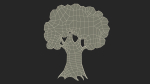 Oak Tree Silhouette