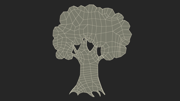 Oak Tree Silhouette