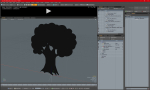 Oak Tree Silhouette