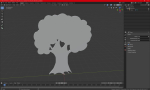 Oak Tree Silhouette