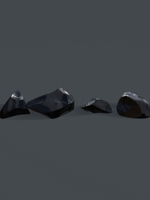 Obsidian stone