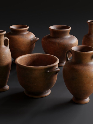 Old Clay Pots and Vases