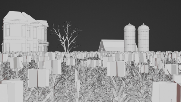 Old Farm 3d Scene
