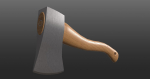 One handed axe