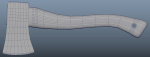 One handed axe