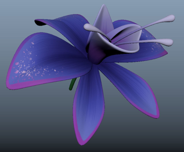 Orchid blue