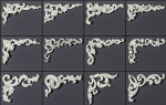 ORNAMENT BRUSHES ALPHA and 3D MODEL- VOL 01 - 02 - 03 - 04 - 05