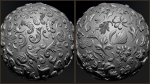 ORNAMENT BRUSHES ALPHA and 3D MODEL- VOL 01 - 02 - 03 - 04 - 05