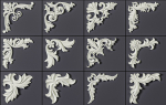 ORNAMENT BRUSHES ALPHA and 3D MODEL- VOL 01 - 02 - 03 - 04 - 05