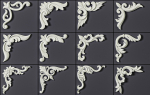 ORNAMENT BRUSHES ALPHA and 3D MODEL- VOL 01 - 02 - 03 - 04 - 05