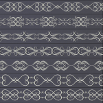 ORNAMENT BRUSHES ALPHA and 3D MODEL- VOL 01 - 02 - 03 - 04 - 05