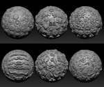 ORNAMENT BRUSHES ALPHA and 3D MODEL- VOL 01 - 02 - 03 - 04 - 05