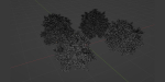 Outdoor Bushes Collection vol 89-Blender
