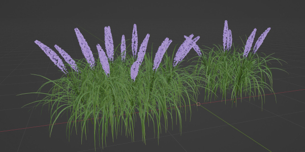 outdoor flowering bush collection vol 74-Blender