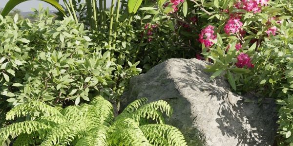 Outdoor Garden Plants Collection vol 136-Blender
