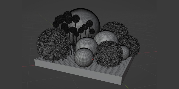 Outdoor garden set collection vol 172-Blender