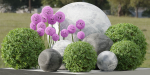 Outdoor garden set collection vol 172-Blender