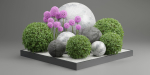 Outdoor garden set collection vol 172-Blender