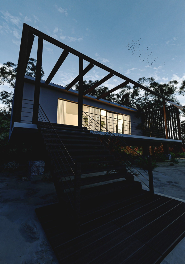 Outdoor Hotel Room