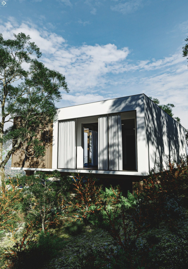 Outdoor Hotel Room