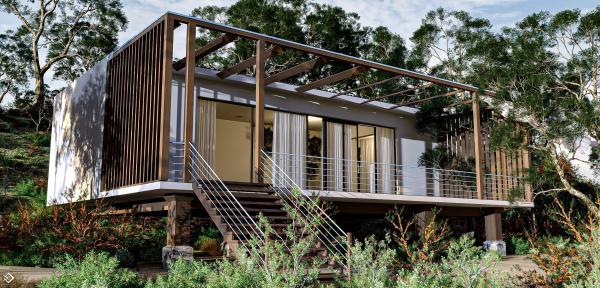 Outdoor Hotel Room