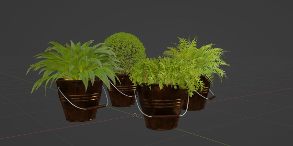 outdoor natural plants collection vol 65-Blender