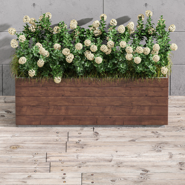 Outdoor Plant Set 001 Plant Box