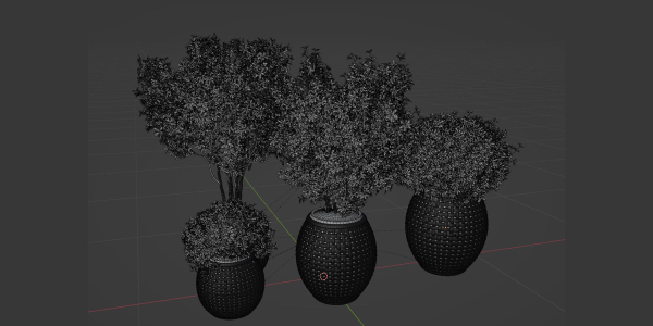 Outdoor plants collection vol 203-Blender