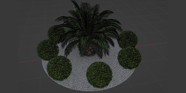 outdoor plants collection vol 24-Blender