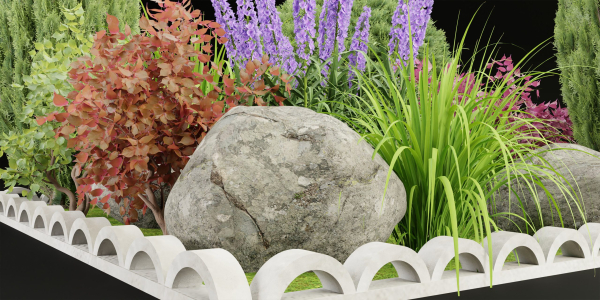 outdoor plants collection vol 27-Blender