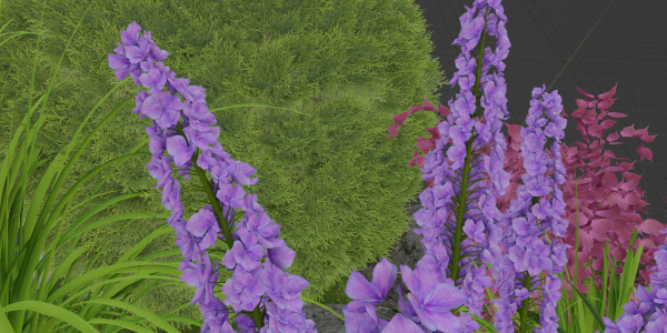 outdoor plants collection vol 27-Blender