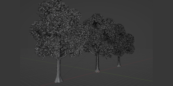 Outdoor Trees Collection vol 93-Blender