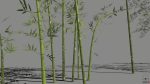 Pack - Bamboo trees - 10 models and UE4 animated material