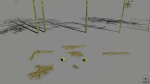 Pack - Bamboo trees - 10 models and UE4 animated material