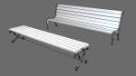 park benches