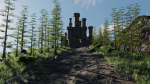 Path to Castle Scene